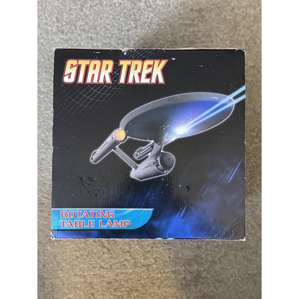 Star Trek Rotating Table Lamp Rabbit Tanaka Entertainment - Doesn't Rotate - Picture 5 of 11